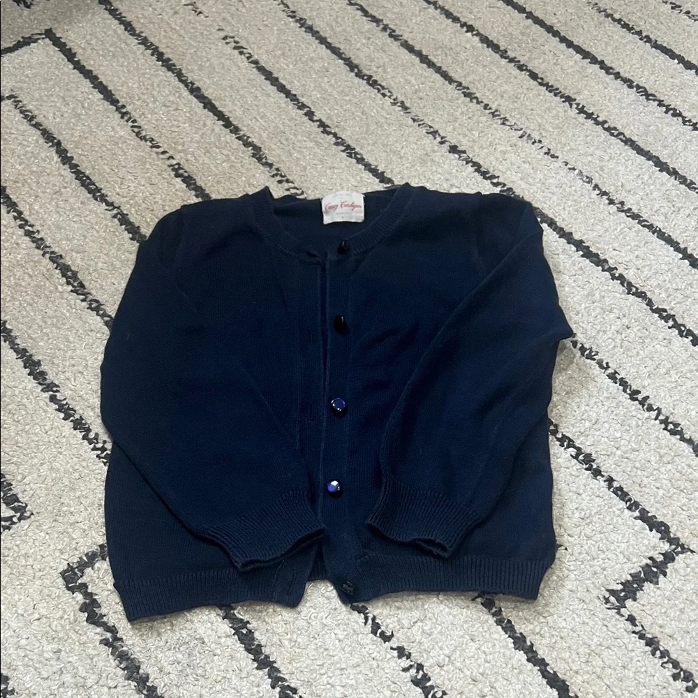Crewcuts Blue Knit Cardigan